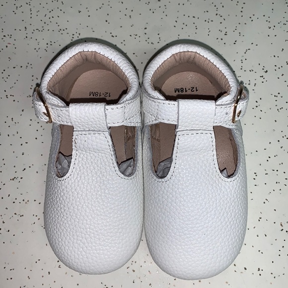 Monkey Feet Other - White T Straps by Monkey Feet